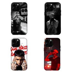 Anu.el- AA Phone Case Hip-Hop Star Shockproof Case  for iPhone 17Promax 16 15 14 13 12 11 and for Samsung S21-S26 Gift for Music Fans