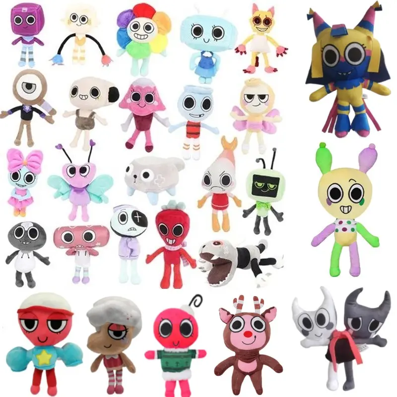Dandy's World Plush Cute Dandy World Scrap Stuffed Horror Game Goob ...