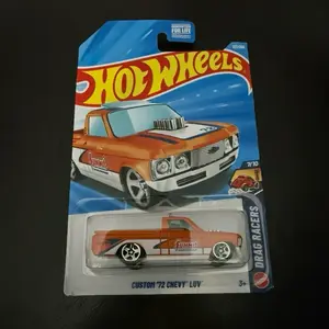 Hot Wheels Chevy Luv 2026 F Case 1:64 Custom '72 Chevy Luv Drag Racers Collectible Diecast Toy Car