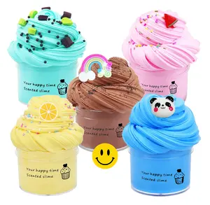 5 Pack Butter Slime Kit,Birthday Gifts for Kids,Party Favors for Girls and Boys,Non-Sticky,Super Soft Stress Relief Toy