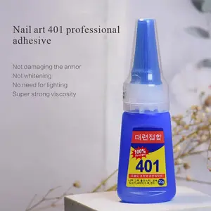 2 pieces of super strong nail tip adhesive, suitable for pressing nails, nail tips and artificial nails, can bond diamonds and jewelry, Nail Glue Extension