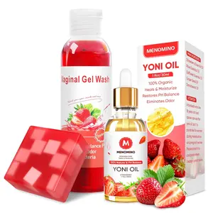 Feminine Wash & Yoni Soap Bar & Yoni Oil for Women pH Balance, Yoni Wash for Vaginal Moisturizing Remove Odor, 5.07 Fl.Oz Intimate Wash 1 Fl.Oz Organic Feminine Oil & 3.53oz Yoni Bar
