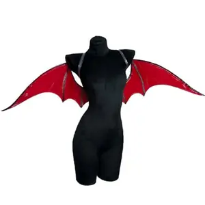 KORURACLUB Wings   Halloween Bat & Devil Wings Accessories Costumes Leather