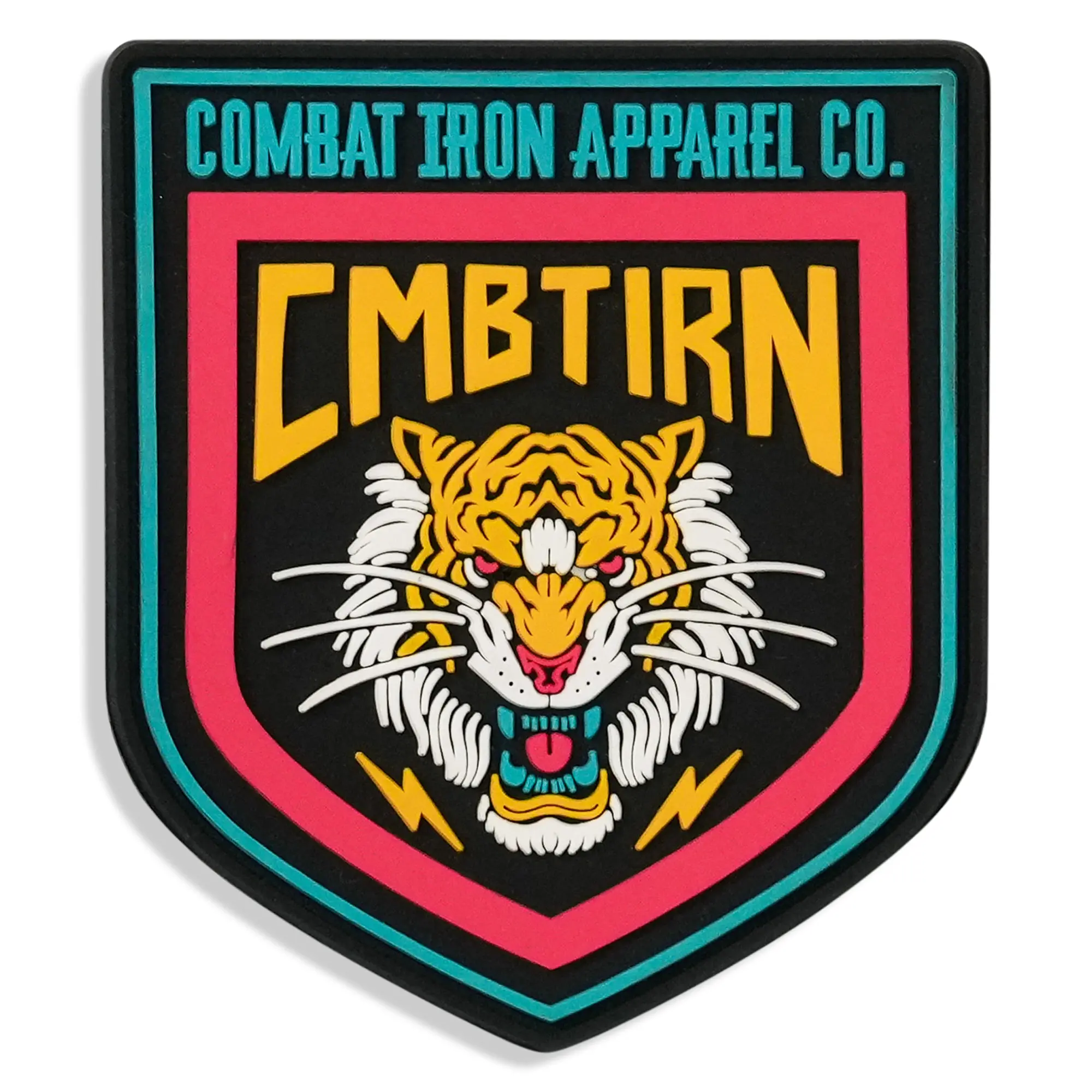 Branded 2.2x2.5" (2.2" Wide, 2.5" Tall) Animal Lion Emblem Badge Sticker Patch, PVC Stick-On Velcro, All-Season Car Interior Decoration Accessory for Cars-Motorcycles