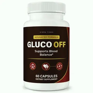 Gluco OFF Capsules, GlucoOFF Blood Support Supplement Healthy Circulation 60ct