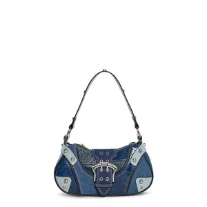 Savage Ways Denim Shoulder Bag Savage Ways Denim Shoulder Bag