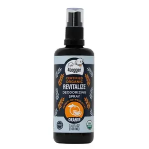 4-Legger Usda Certified Organic Sweet Orange Dog Deodorizing Spray 3.4 oz