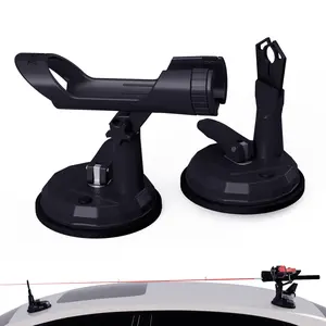 SnapMount S - Universal Suction Cup Fishing Rod Holder for Cars, Trucks, SUVs, Golf Carts & Boats | Works on Aluminum, Fiberglass & Glass