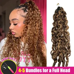 [NEW ARRIVAL] ISEE HAIR Highlight Crochet Human Hair Burmese Curly Designed for Miracle Knots Pre Separated 50g/Pack Knotless Boho Braids Vacation Hair Plush Texture Time Saving Wear #ISEECrochetNewArrivals #SummerVibes