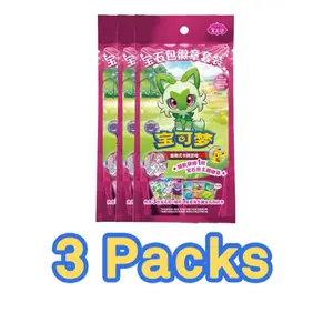 【3 PACKS】2026 Pokemon TCG S-Chinese Exclusive Gem Pack Badge Set
