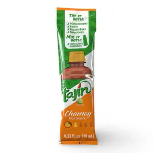 Tajin Chili Lime Sauce or Chamoy Sauce Packets – 30 Count | Choose Flavor