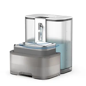 【Marchul】5L Wireless Smart Pet Water Fountain, Battery Operated Automatic Water Dispenser for Cats & Dogs, SUS 304 Stainless Steel, Motion Sensor & Wastewater Separation, 200-Day Battery Life, No Filter Needed