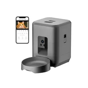 PetSafe 2L Smart Automatic Pet Feeder with Wi-Fi Control, Built-in Camera, Customizable Portions & App for Cats and Dogs