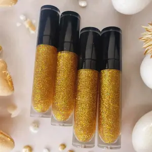 Holographic Lip Gloss (Holo Gold)