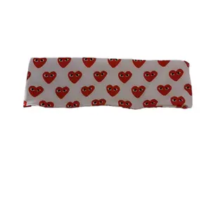 Red Hearts Head Band