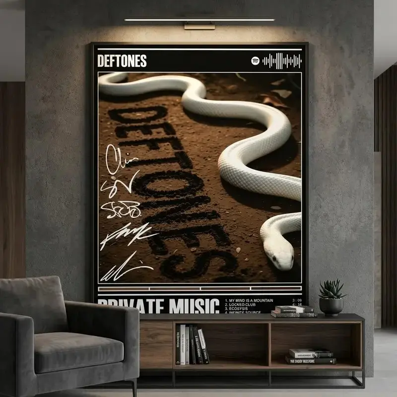Deftones Around the Fur Album Cover Poster Print Unframed