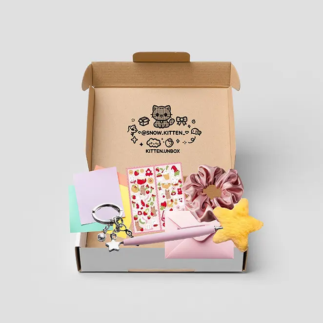 Stationery and Accessories Box - 15 Fixed High-Quality Items for Gifting or Personal Use