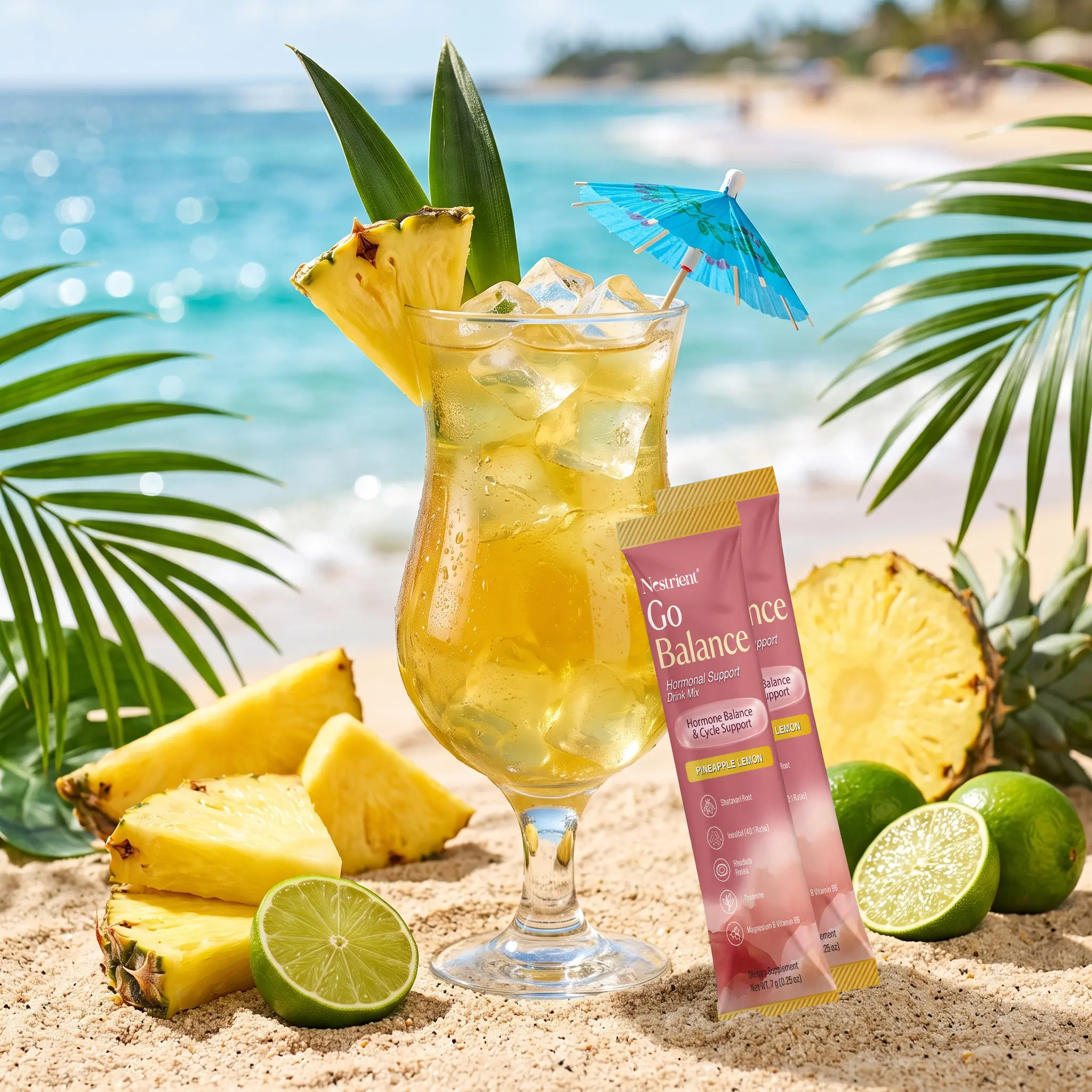 One Serving Trial (2 Stick) Pineapple Lemon