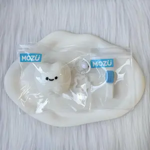 [Classic Squish Texture] taba squishy Purple Little Tooth+Brush , Fidgets Toy for Stress Relief & Fun – Perfect for Party, Birthday, Holiday & Christmas Gifts – Silicone Material [95g]