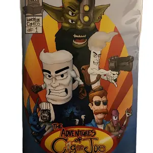 The Adventures of Cig and Joe Issue 1 Comic Book by Warren Brown - Soft Cover Edition
