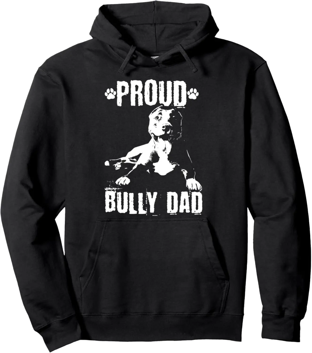 Bully Dad | American Bully Pitbull Dog Owner Pullover Hoodie