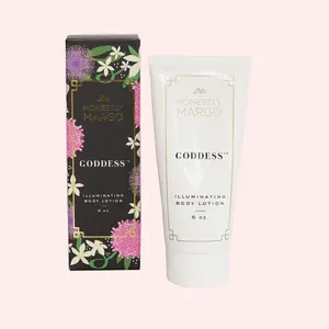 Honestly Margo Goddess Illuminating Body Lotion - 8 fl oz - Moisturizing Formula with Floral, Musk, amber and Jasmine Fragrance blend - Nourishing Formula for Extra Shimmer