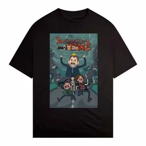 Supernatural remix of Adventure Time Shirt,Supernatural Merch,Winchester Brother Sweater, Sam And Dean Shirt,Gift for Spn fans Sweatshirt, Hoodie, Comfort Colors