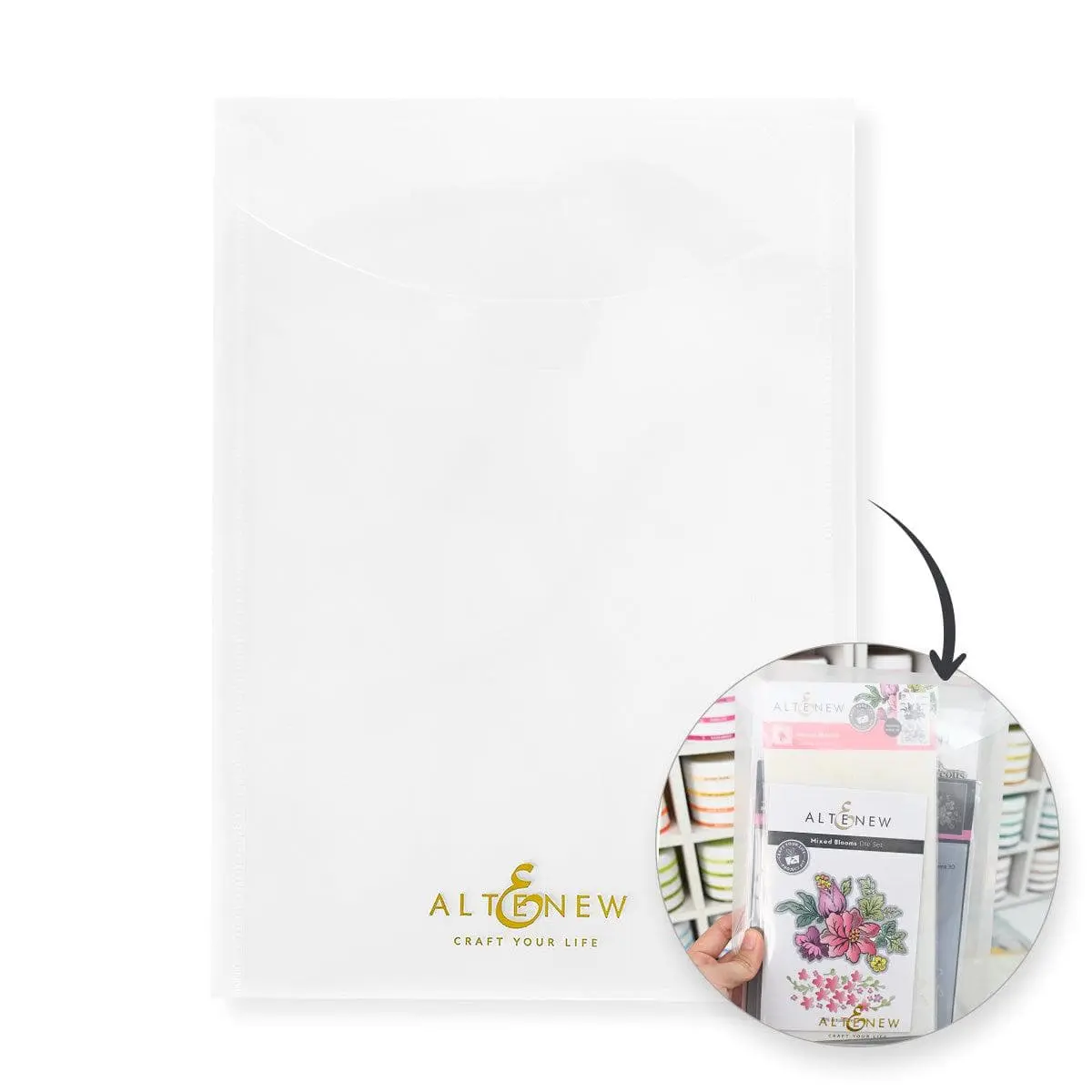 Storage Pockets: 7.5" x 10.75" (10 pieces/set)