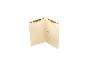 Smead 37115 Heavyweight Folders, Two Fasteners, End Tab, Legal, 11 Point Manila, 50/Box
