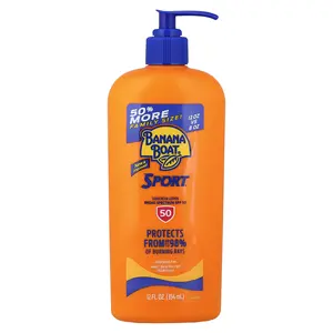 Banana Boat Sport™, Sunscreen Lotion, SPF 50+, 12 fl oz (354 ml) Banana Boat Sport™, Sunscreen Lotion, SPF 50+, 12 fl oz (354 ml)
