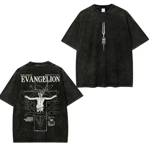 Vintage Character Look, Retro Evangelion sweatshirt, Neon Genesis Anime T-shirt,Gift for Friend, Crew Neck Shirt, Trending Shirt, Gift for Men Women Gamers