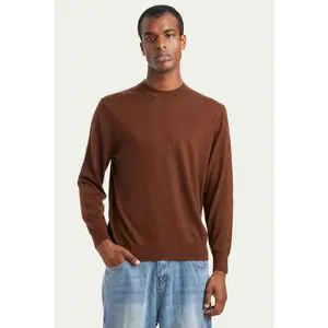 Men's Wool-Cashmere Blend Crewneck Sweater
