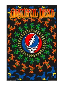 Grateful Dead - Blacklight Poster