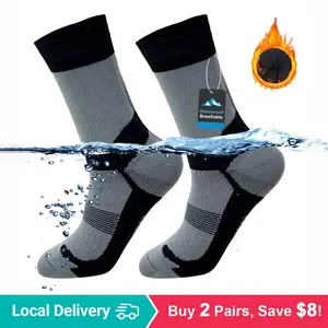 ISUNIE Waterproof socks breathable and warm,Women&men,Fashion Socks for skiing, outdoor, sports, mountaineering, camping, cycling