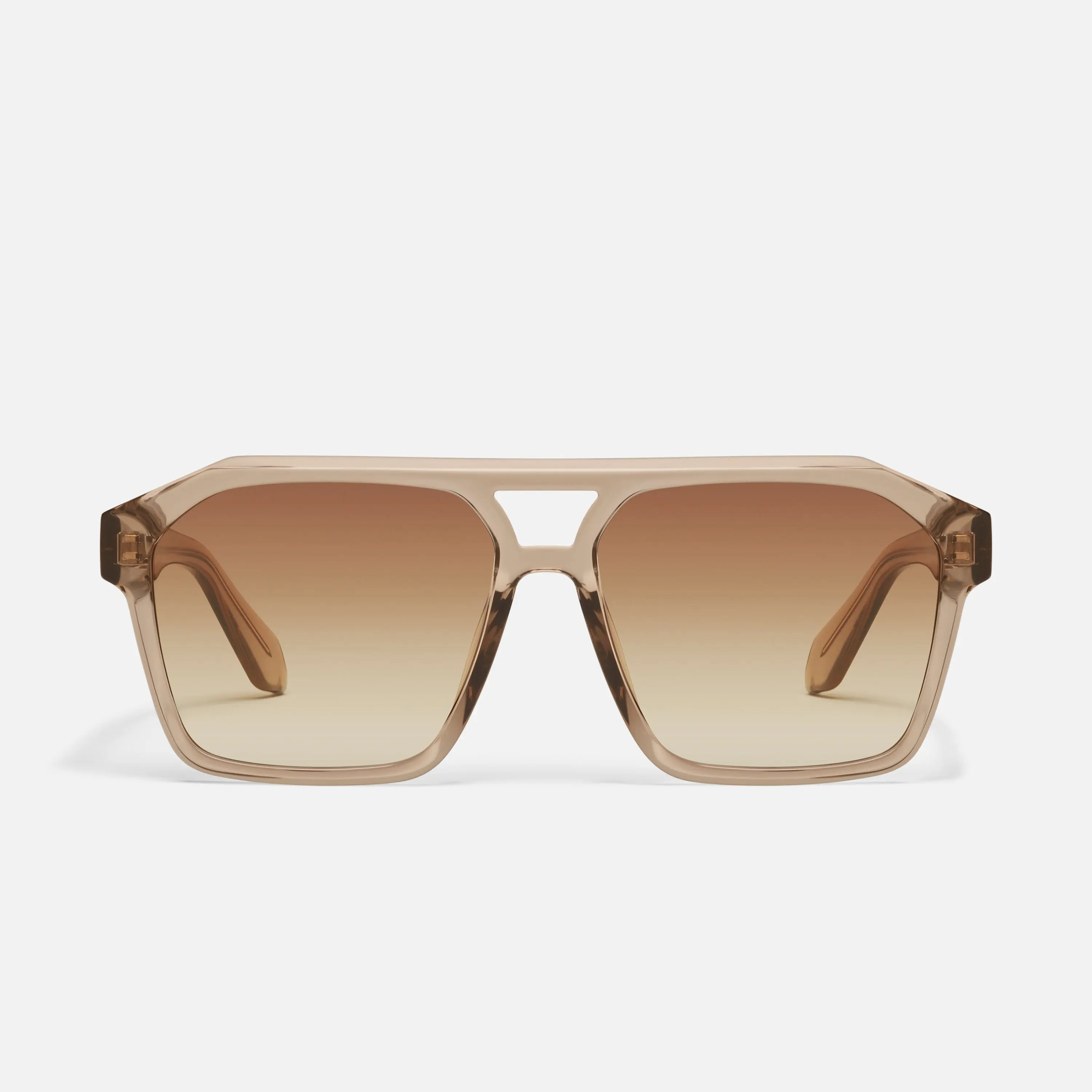 QUAY - SOUNDCHECK Tinted Lens Glasses Rectangular Sunglasses retro aviator modern update QUAY - SOUNDCHECK Tinted Lens Glasses Rectangular Sunglasses retro aviator modern update