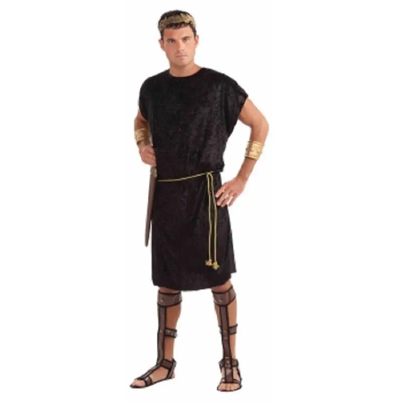 Black or White Toga Tunic - Roman/Greek - Viking - Costume - Men Size 46