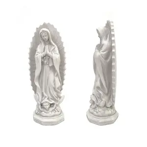 Our Lady Statue – Catholic Religious Home Decor Figurine, Traditional Virgin Mary Statue for Church, Altar & Prayer Space
