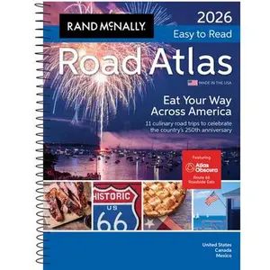 2026 Rand McNally Easy to Read Midsize Road Atlas -- Rand McNally, Paperback