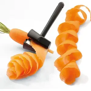 Creative carrot cucumber spiral flower shape fruit and vegetable carving kitchen tools carving knife