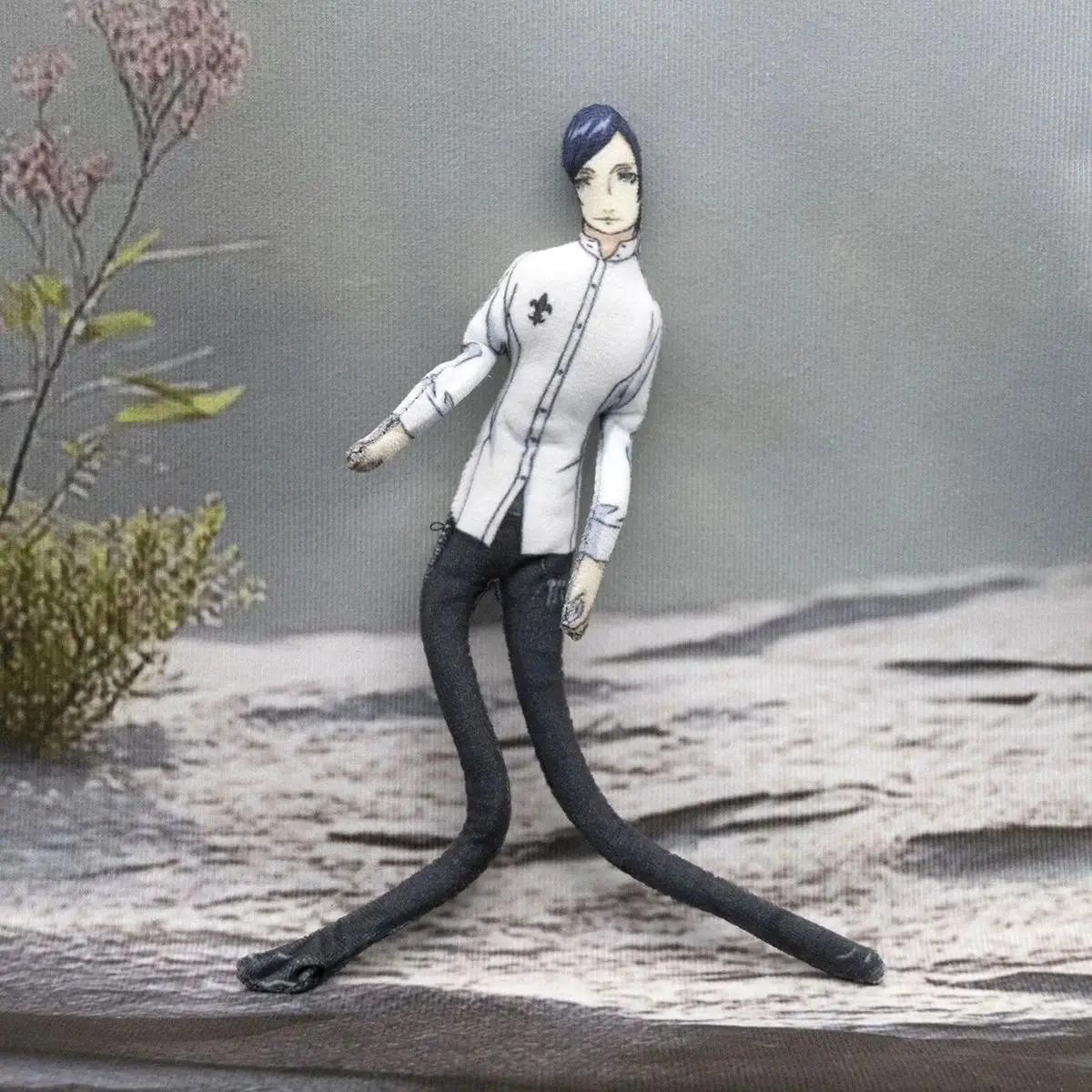 Amamiya Akechi Goro Ryuji Sakamoto Anne Takamaki Futaba Sakura Yuuki Makoto Yusuke Adachi Wire Skeleton Abstract Model Gift