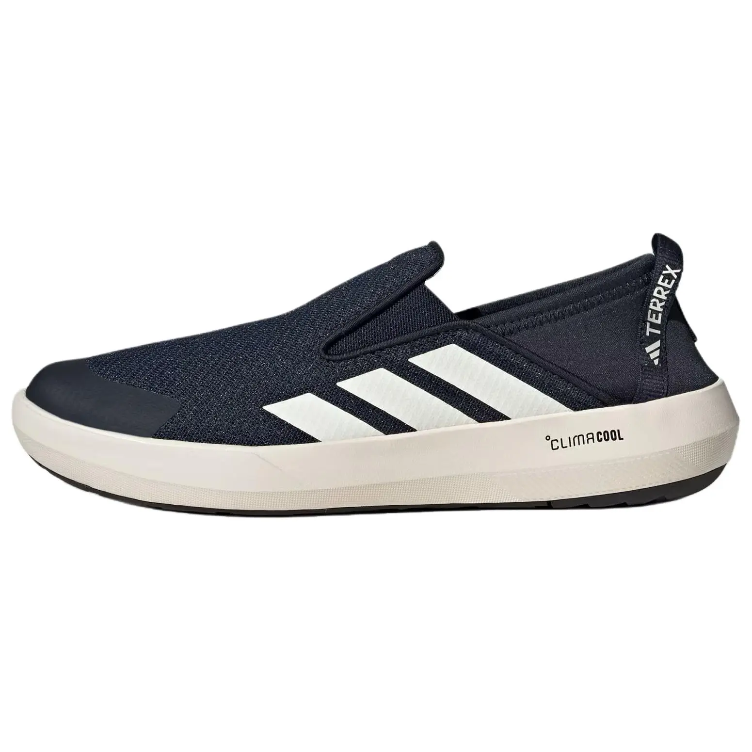 Adidas Terrex Boat Climacool Men's Low-Top Casual Shoes with Comfort, Softness, Slip-Resistance, and Durability in Navy Blue Trending Shoes, House White Official Shoes to Get / Maison Mihara
