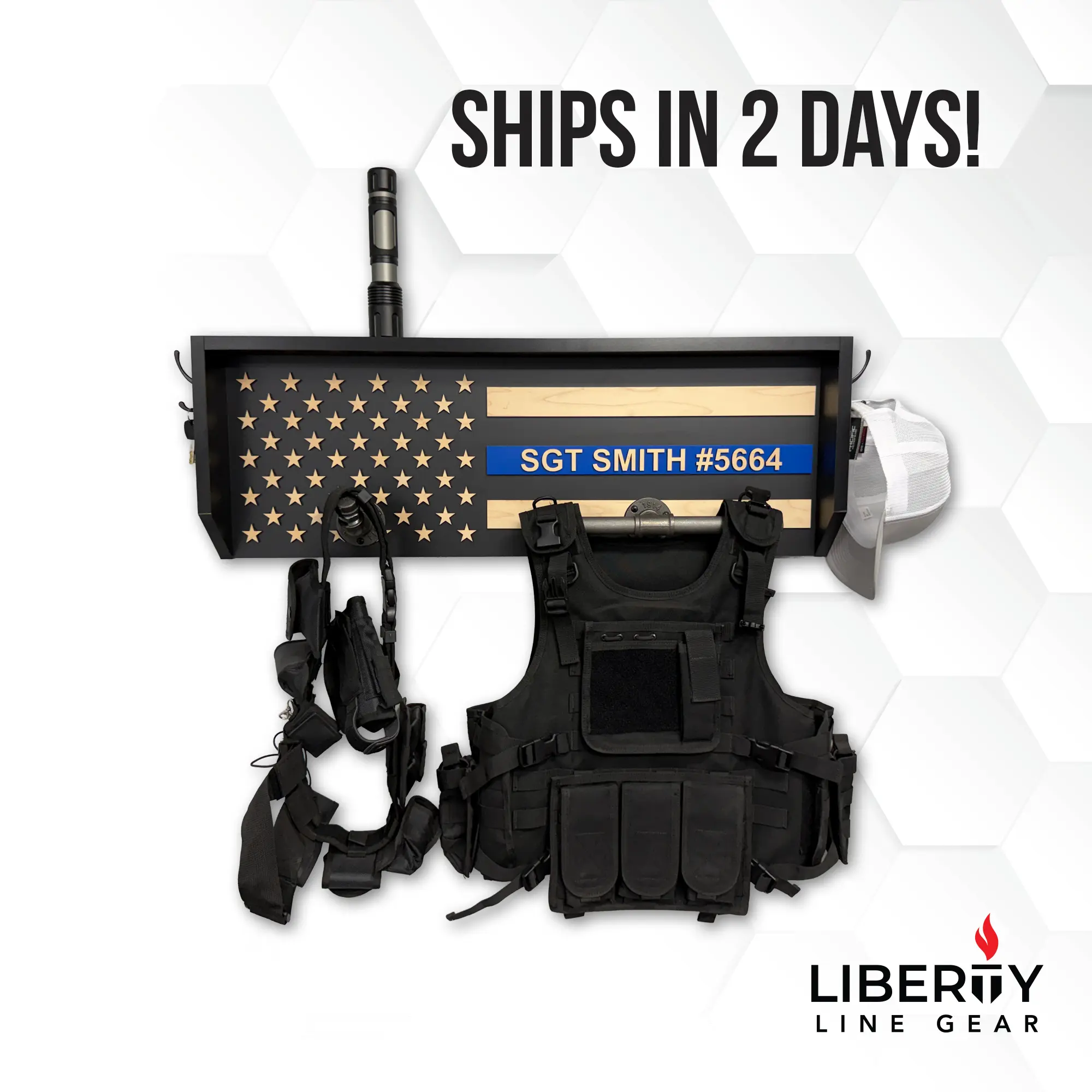 Liberty Line Gear Rack