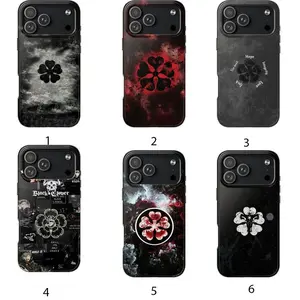 Black Clover Asta Five Leaf Clover Anime Phone Case for iPhone For Samsung , Phone Accessories, Cute Phone Case, Fashion Case, Perfect Gift for HerHim, Phone Case for iPhone, Creative Dual Layer Case