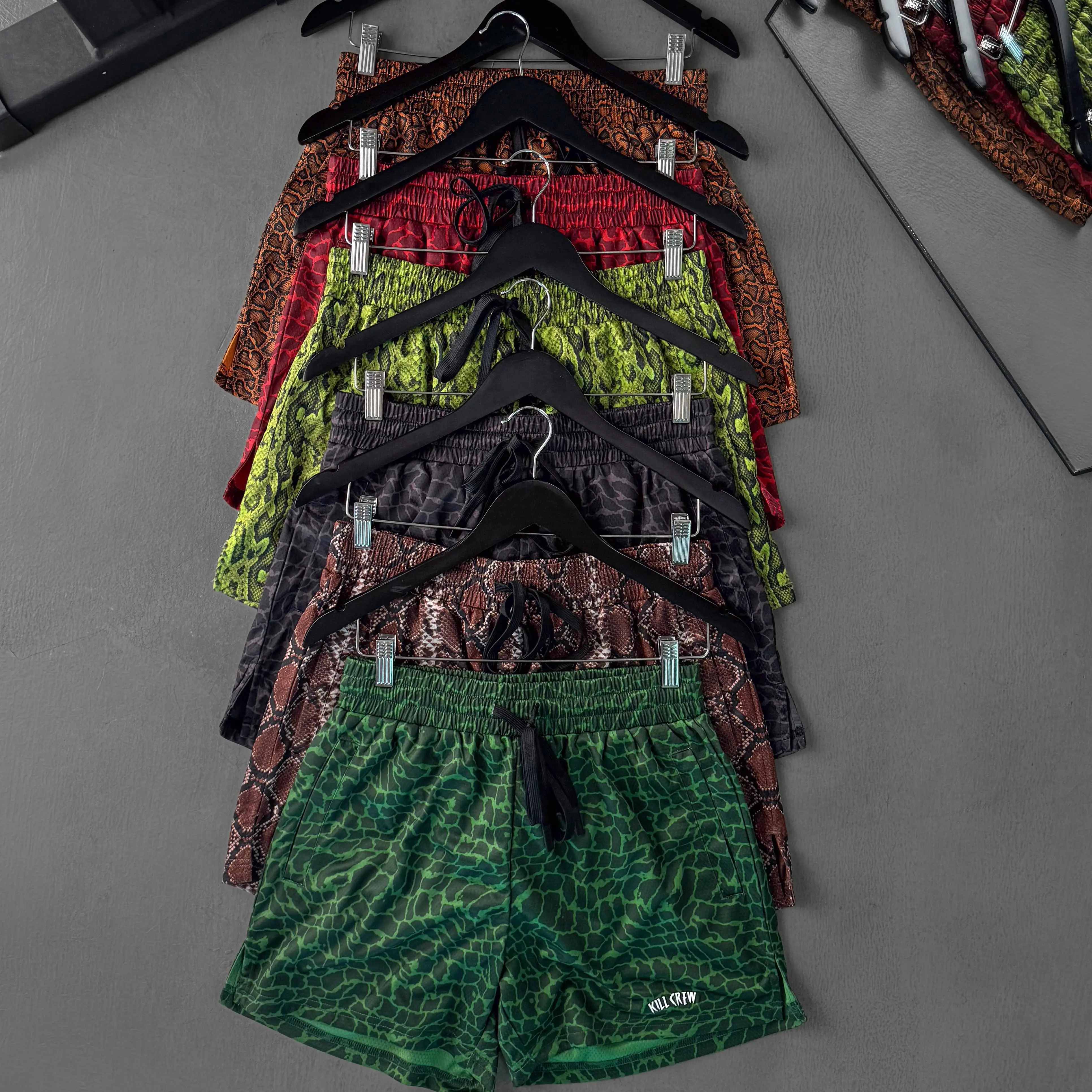 Kill Crew Reptile Muay Thai Shorts