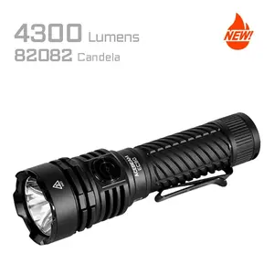 Acebeam EC90 Long Range EDC Flashlight - 4300 Lumens, 573m Throw, USB-C Rechargeable, IP68 Waterproof Flashlight - Compact LED Torch Light for Outdoor Camping , Search, Rescue & Everyday Use
