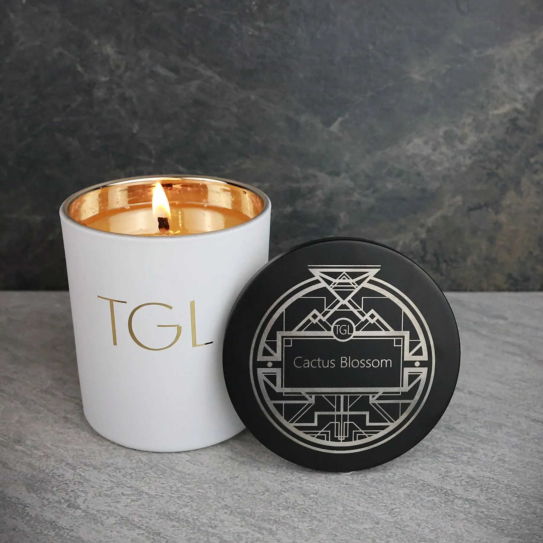 Mother’s Day Luxury Candle Gift Set | 2 Best-Selling Soy Blend Candles | Baccarat Rouge + Cactus Blossom