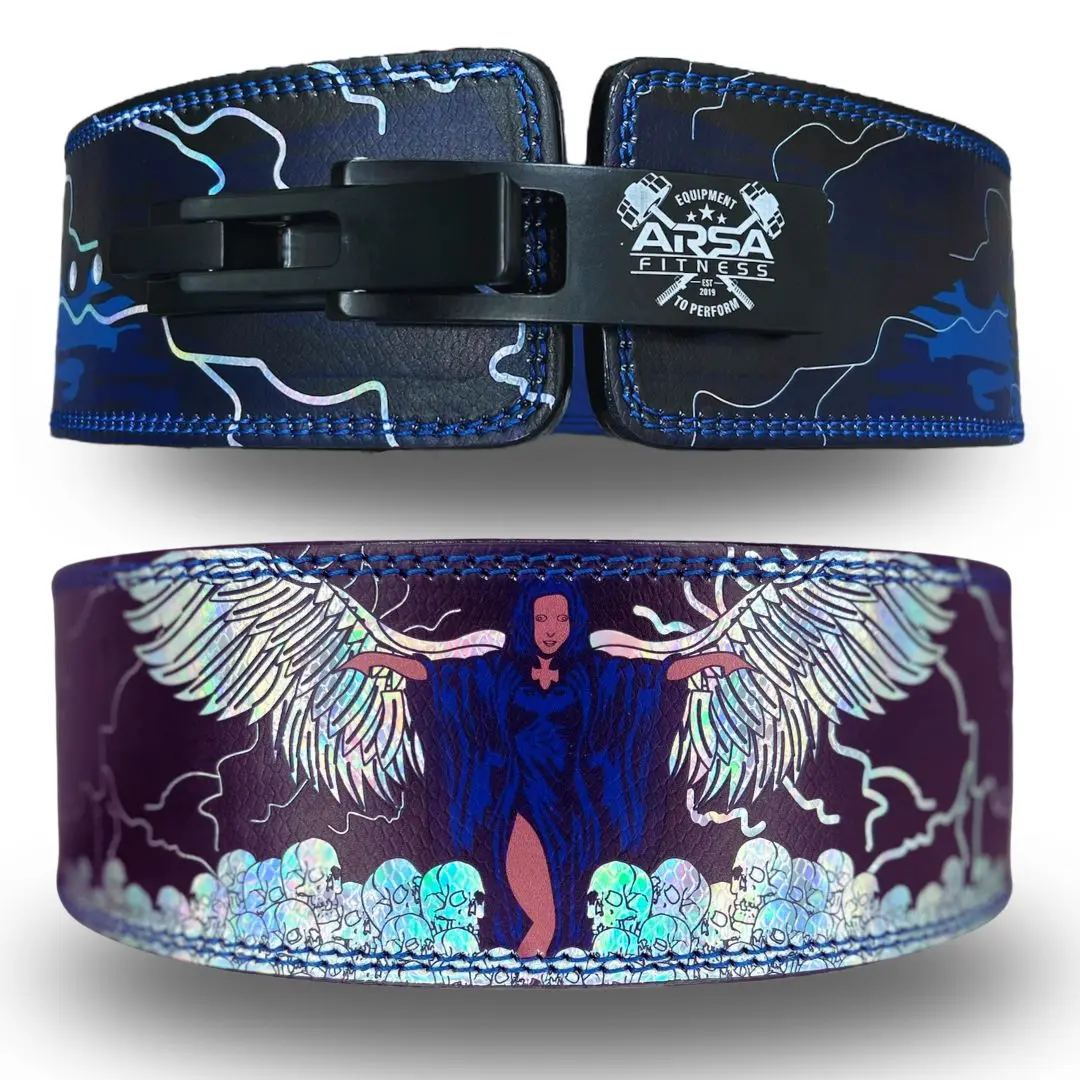 Arsa Fitness Mother of Pearl Lever Belt - 13MM Ready for Competition Grade - Quality Lever Belt