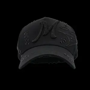 El Mago Total Black 31 x Embellished Snapback Hat G5