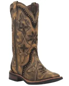 Laredo Women's Women'S Bouquet Western Performance Boot Broad Square Toe - 5844