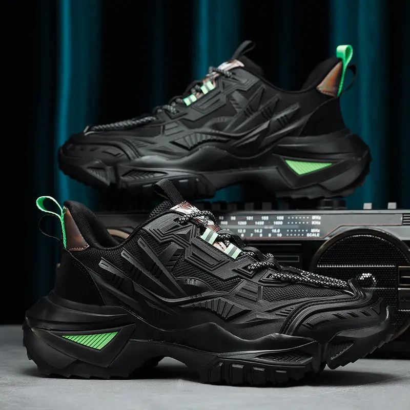 2026 Men's Sports Shoes 2023 Rotating Buckle Foreign Trade Large Size Dad Shoes Couple's Running Mech Shoes Men's Shoes 2026 Men's Sports Shoes 2023 Rotating Buckle Foreign Trade Large Size Dad Shoes Couple's Running Mech Shoes Men's Shoes